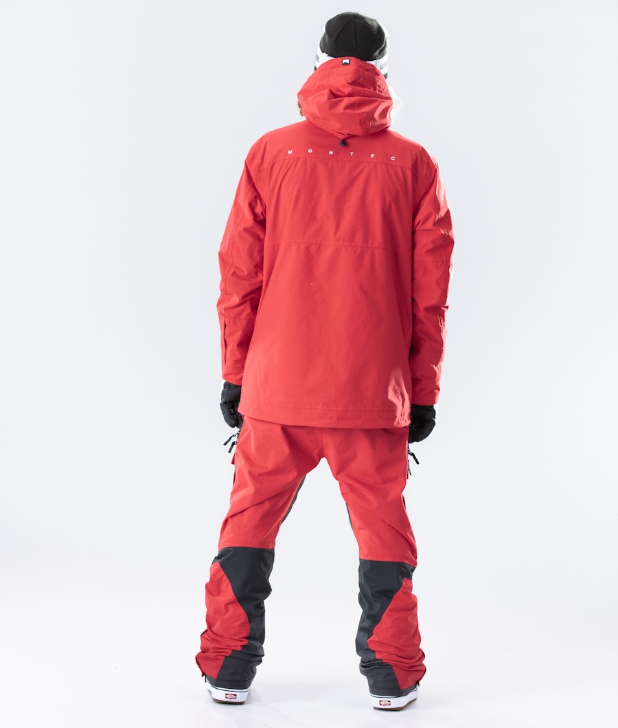 Montec Doom 2020 Snowboard Jacket Red