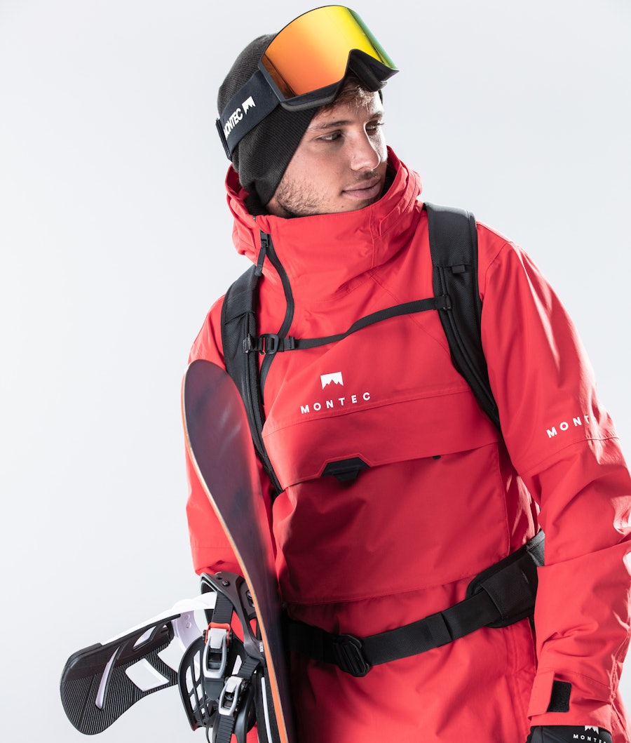 Montec Dune 2020 Snowboard Jacket Red