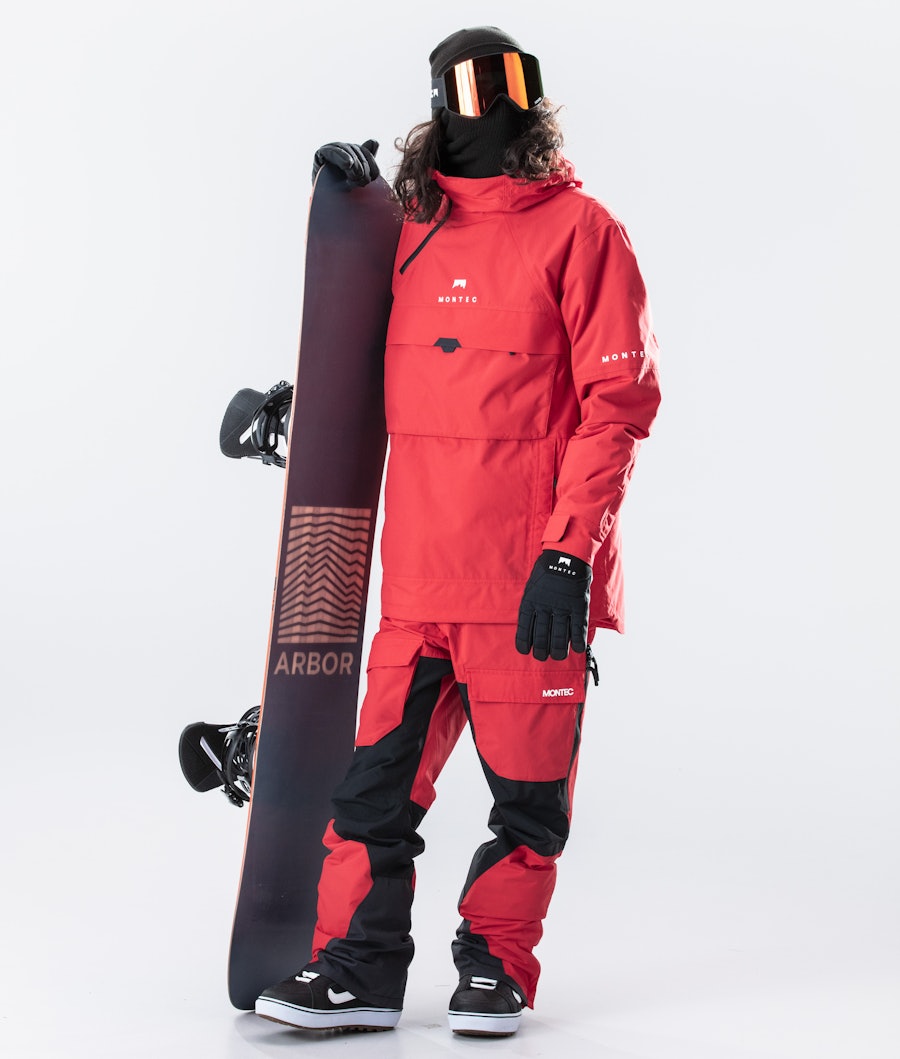 Montec Dune 2020 Snowboardjacka Red