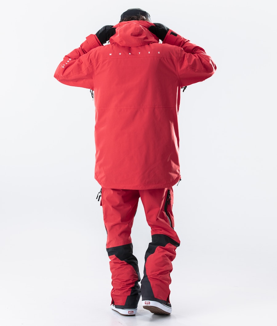 Montec Dune 2020 Snowboard Jacket Red