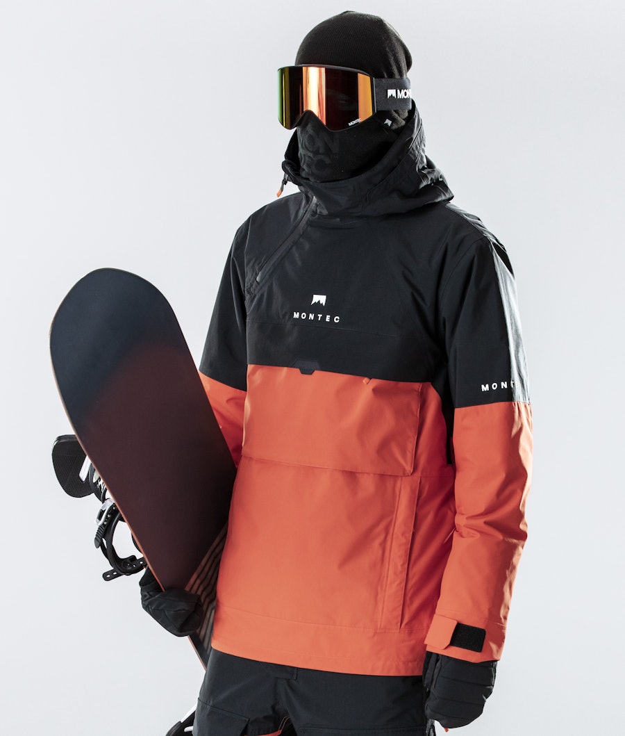 Montec Dune 2020 Snowboard Jacket Black/Orange
