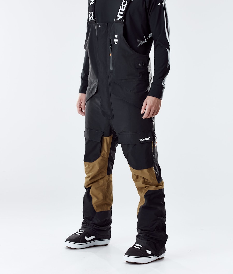 Fawk Ski Pants Men Black/Gold