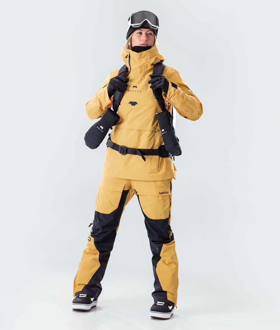Montec Dune W 2020 Veste Snowboard Femme Yellow