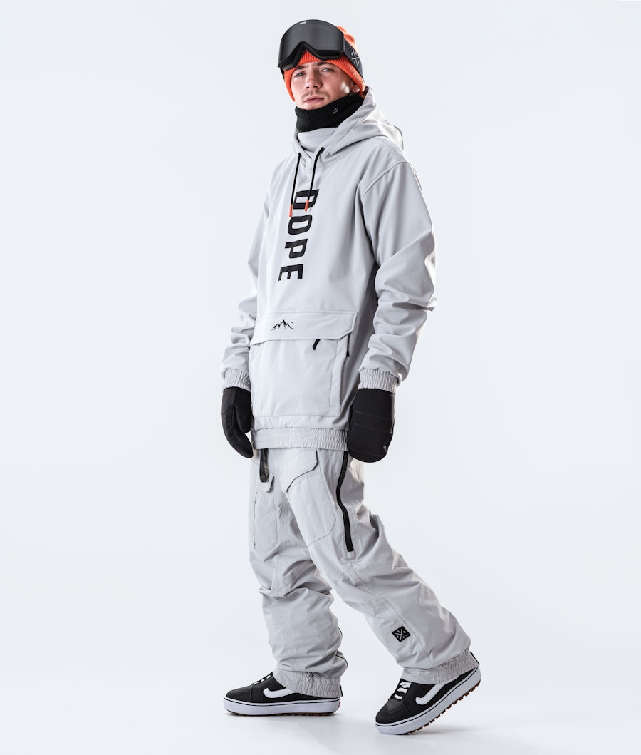 Dope Wylie 10k Snowboard jas Light Grey