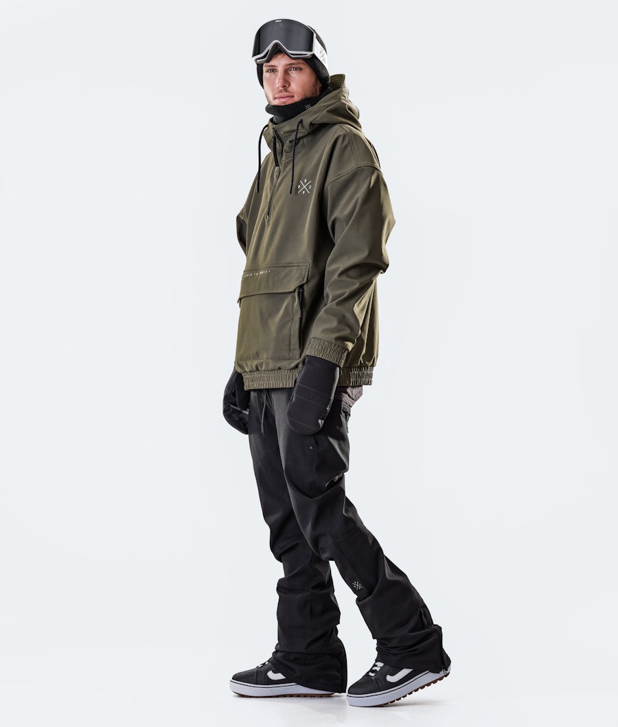 Dope Cyclone Snowboard jas Olive Green