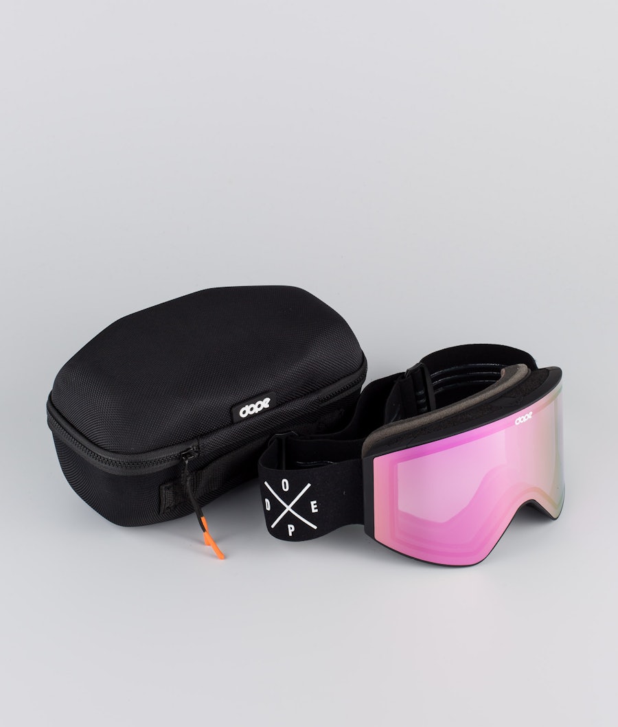 Dope Sight 2020 Masque de ski Black/Pink Mirror