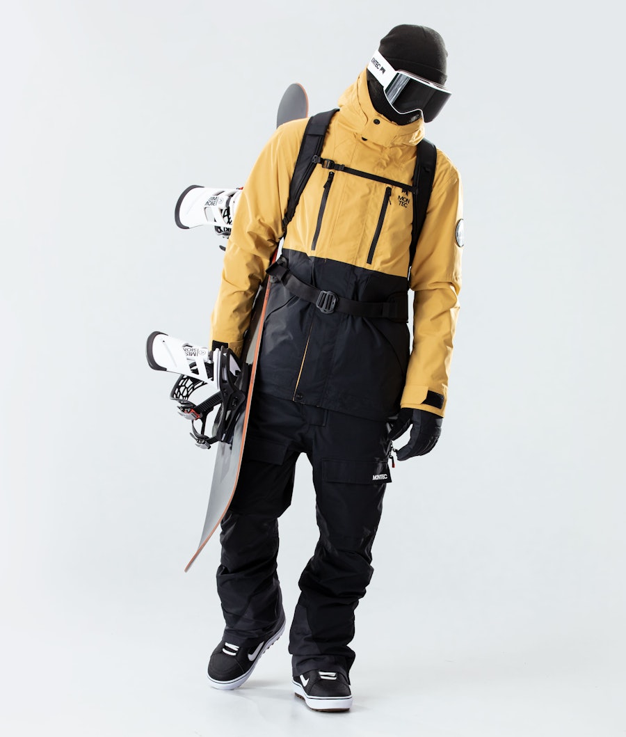 Montec Roc Snowboardjacka Yellow/Black