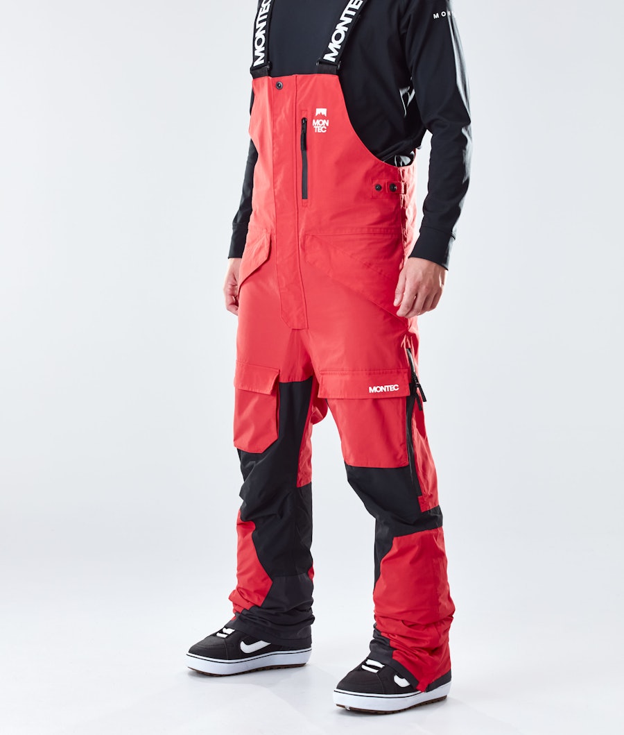 Montec Fawk 2020 Snowboard Pants Red/Black
