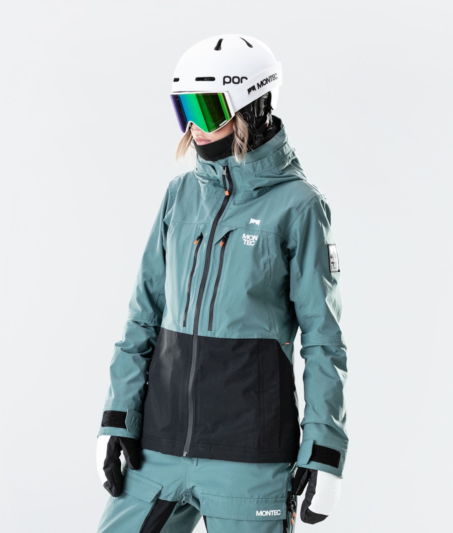 Moss Ski Jacket Women Atlantic/Black