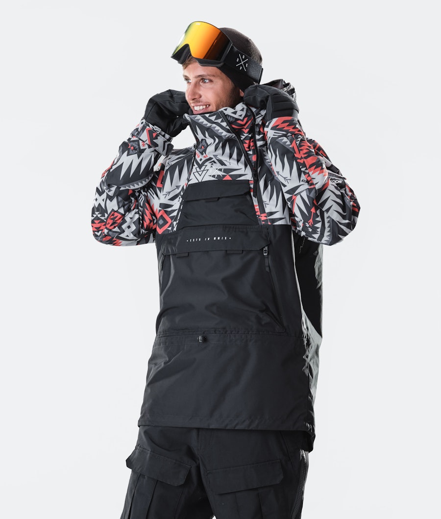 Dope Akin Snowboard jas Arrow Red/Black