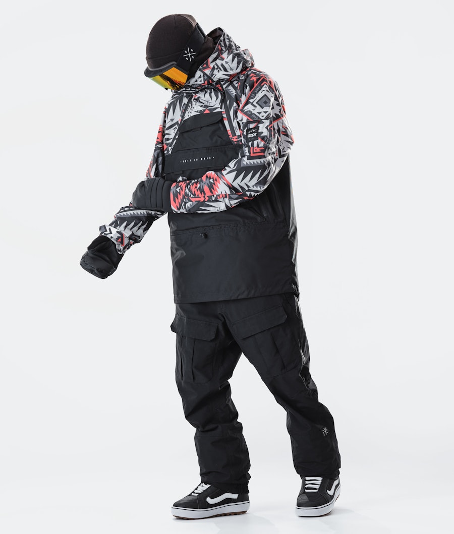 Dope Akin Snowboardjacka Arrow Red/Black