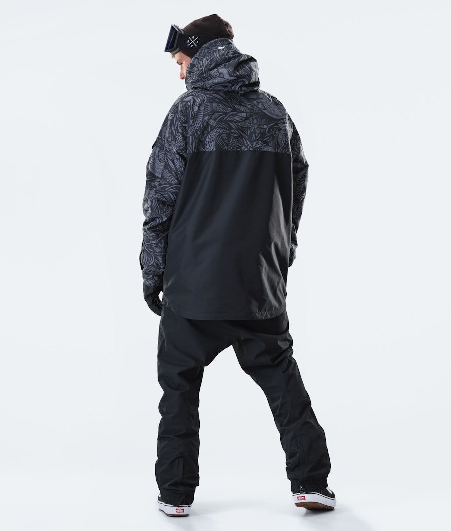 Dope Akin Snowboard jas Shallowtree/Black