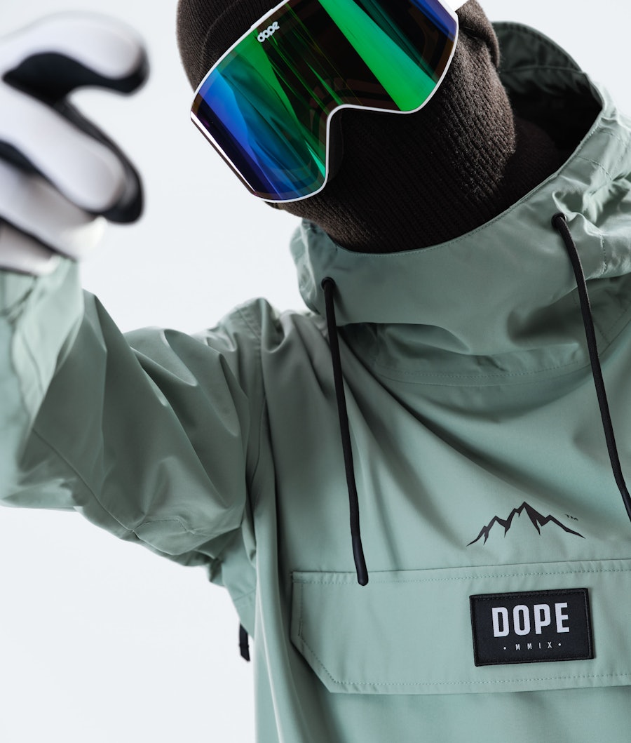 Dope Blizzard PO 2020 Veste Snowboard Faded Green