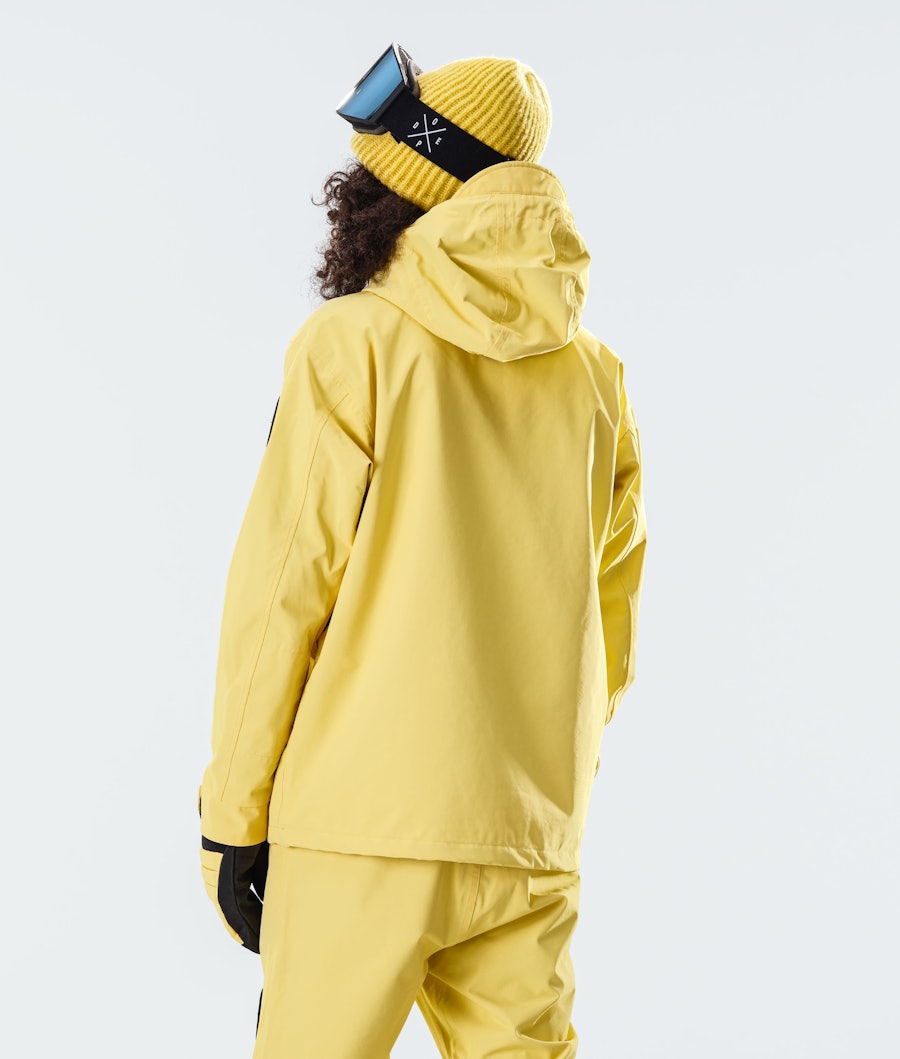 Dope Blizzard PO W 2020 Veste Snowboard Femme Faded Yellow