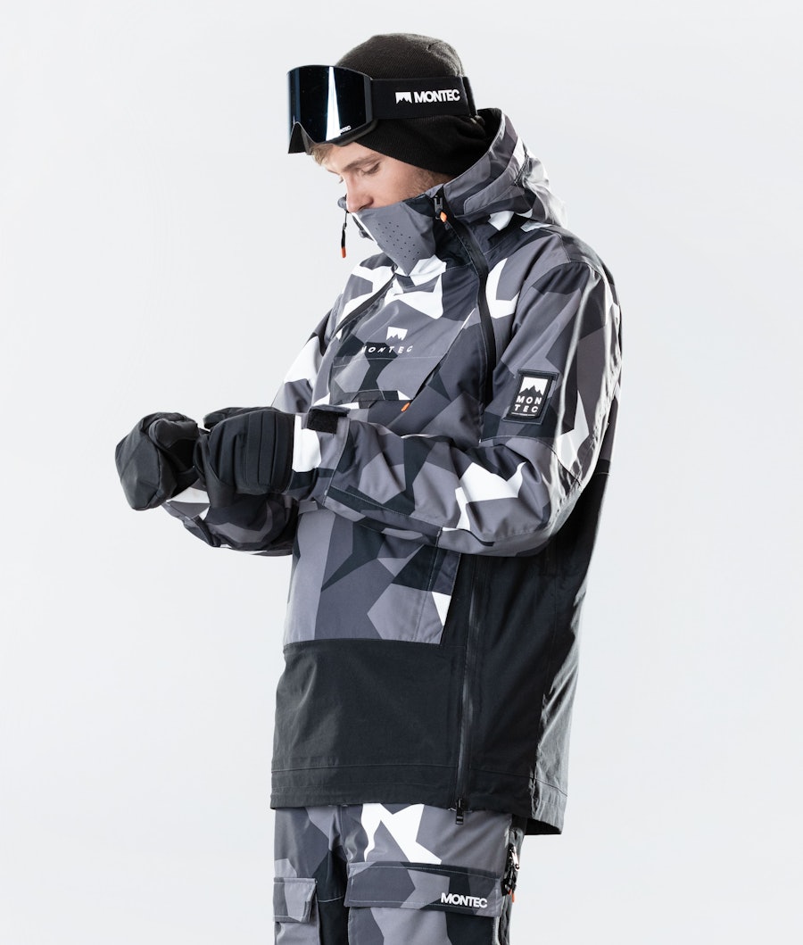 Montec Doom 2020 Snowboard Jacket Arctic Camo/Black