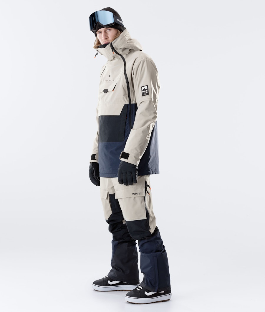 Montec Doom 2020 Snowboard Jacket Sand/Black/Marine