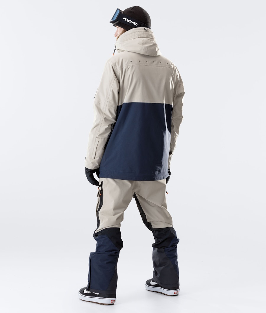 Montec Doom 2020 Snowboard Jacket Sand/Black/Marine