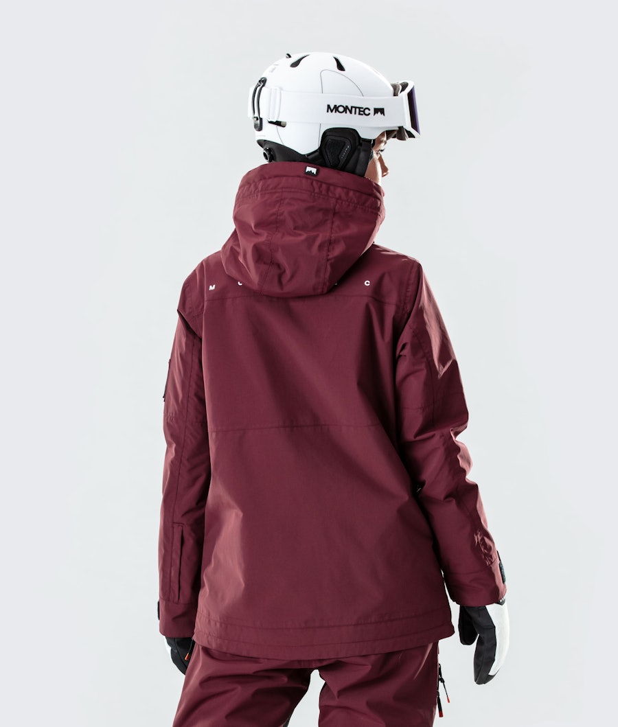 Montec Doom W 2020 Women's Snowboard Jacket Burgundy