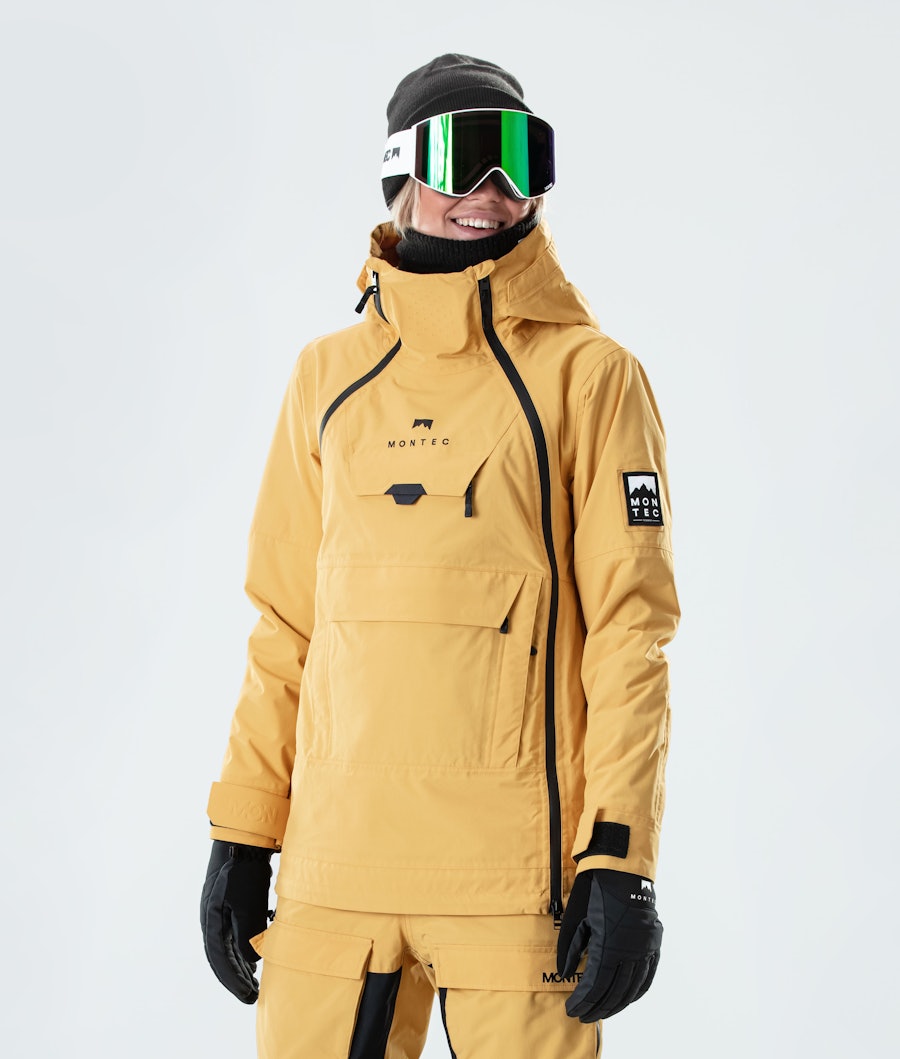 Montec Doom W 2020 Women's Snowboard Jacket Yellow