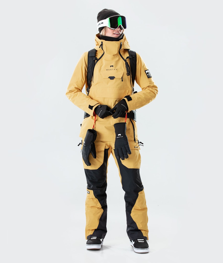 Montec Doom W 2020 Women's Snowboard Jacket Yellow