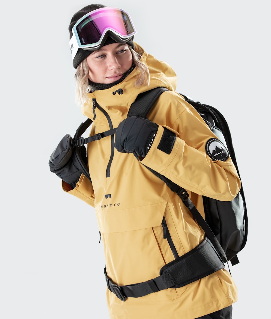 Montec Typhoon W Women's Snowboard Jacket Yellow