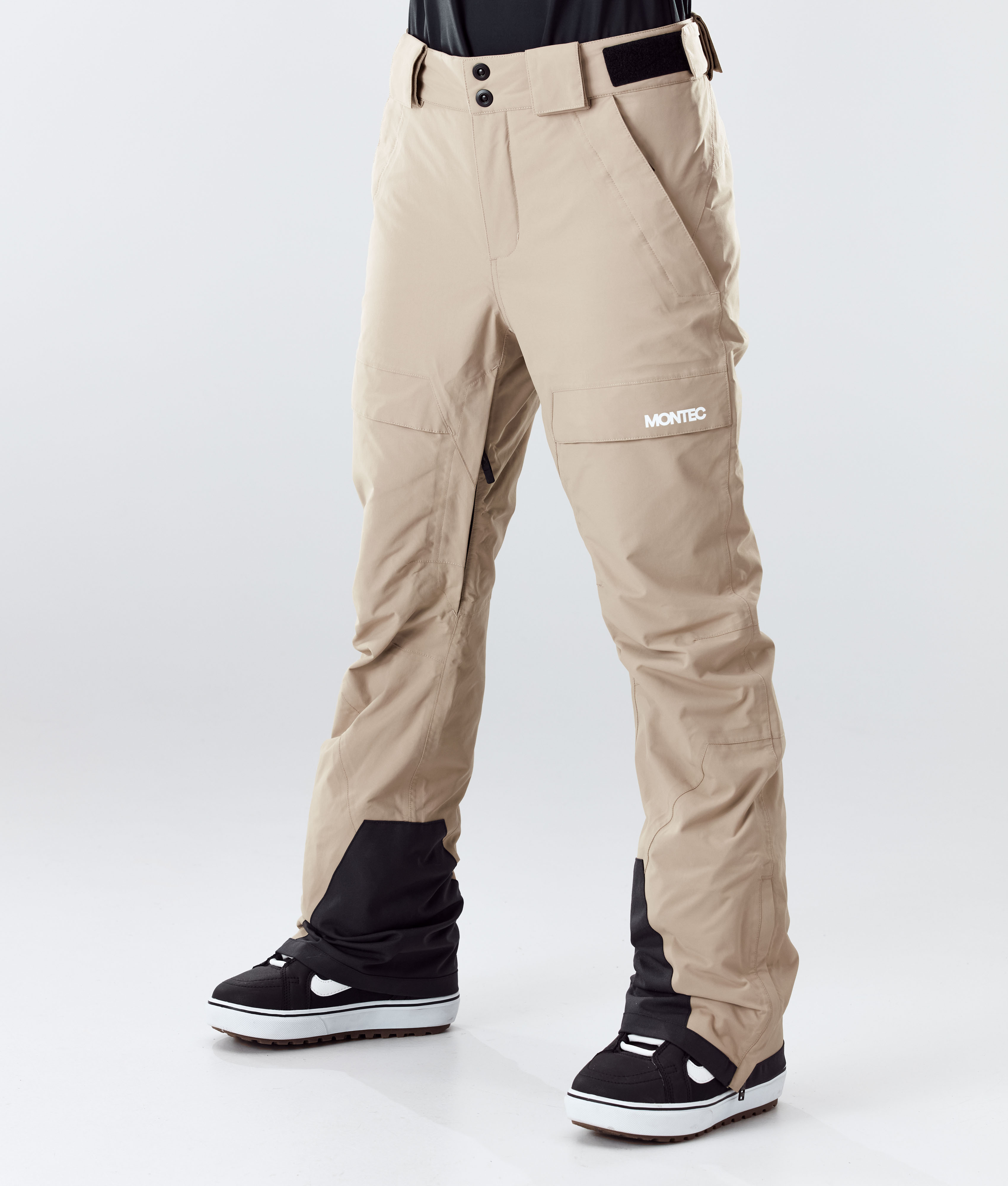 khaki snowpants