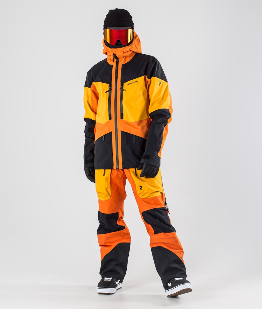 Peak Performance Gravity Snowboardjacka Orange Altitude