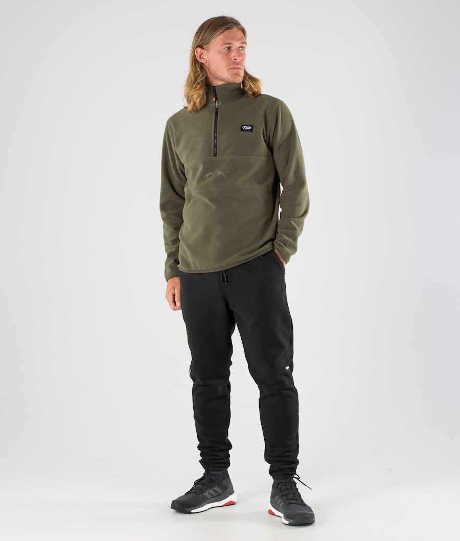 Dope Loyd Sweat Polaire Olive Green