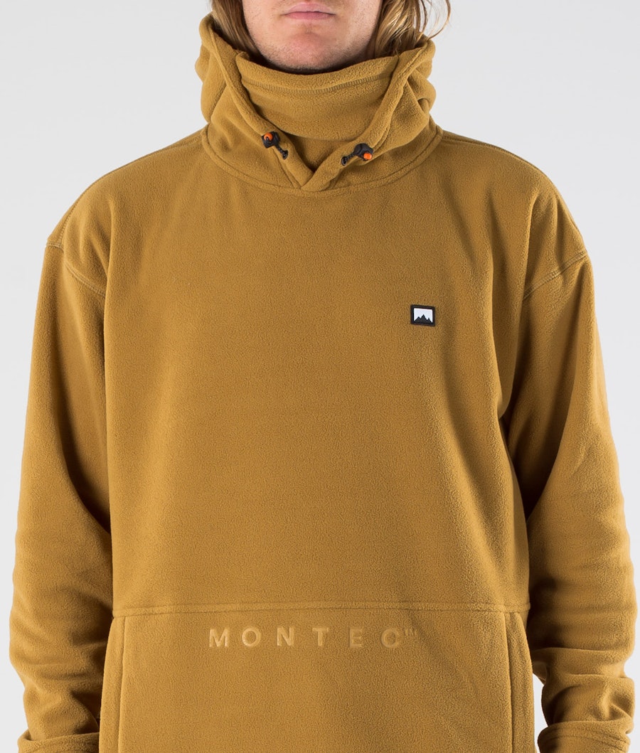 Montec Delta Fleece Hoodie Gold