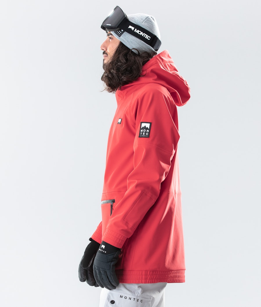 Montec Tempest Snowboard Jacket Red