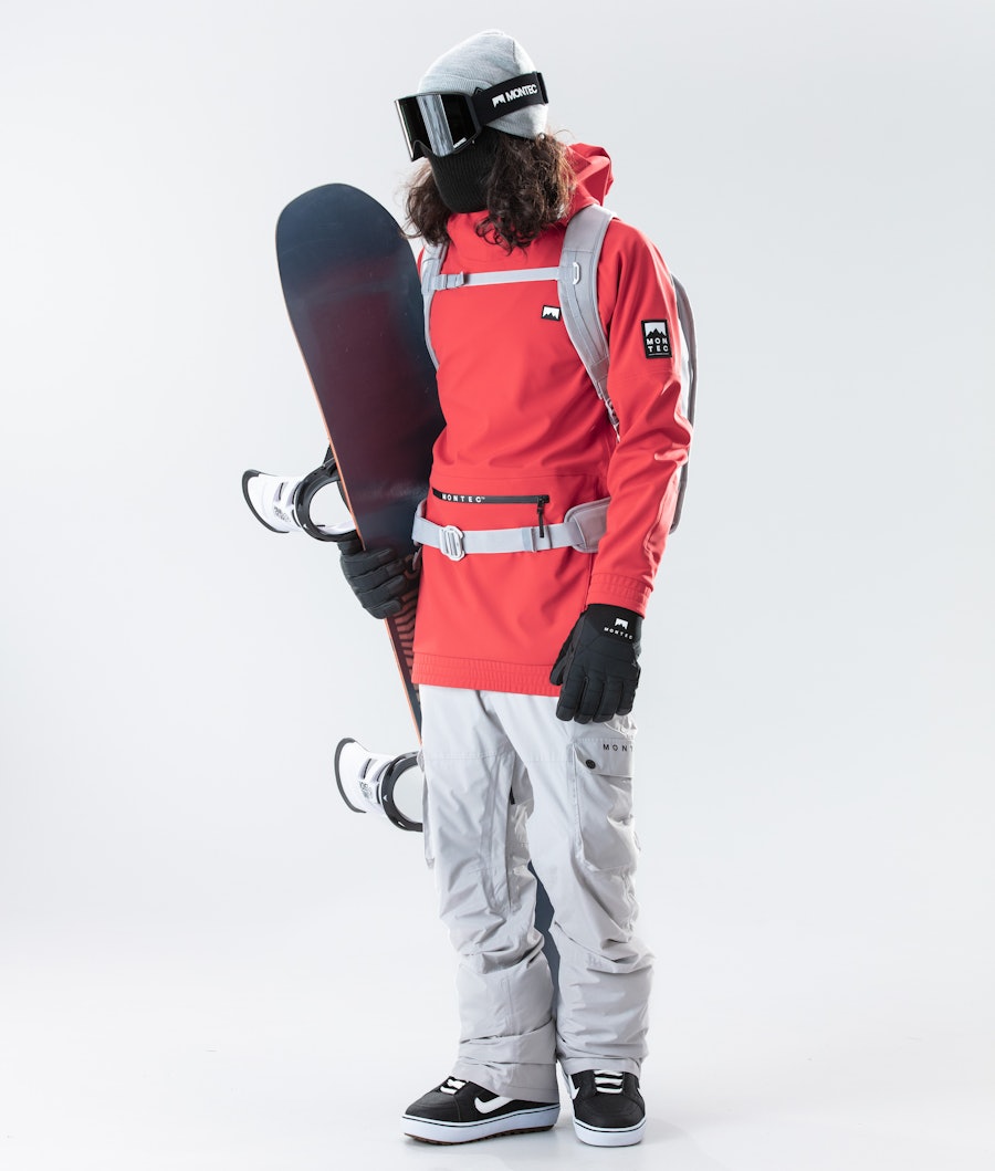 Montec Tempest Snowboard Jacket Red