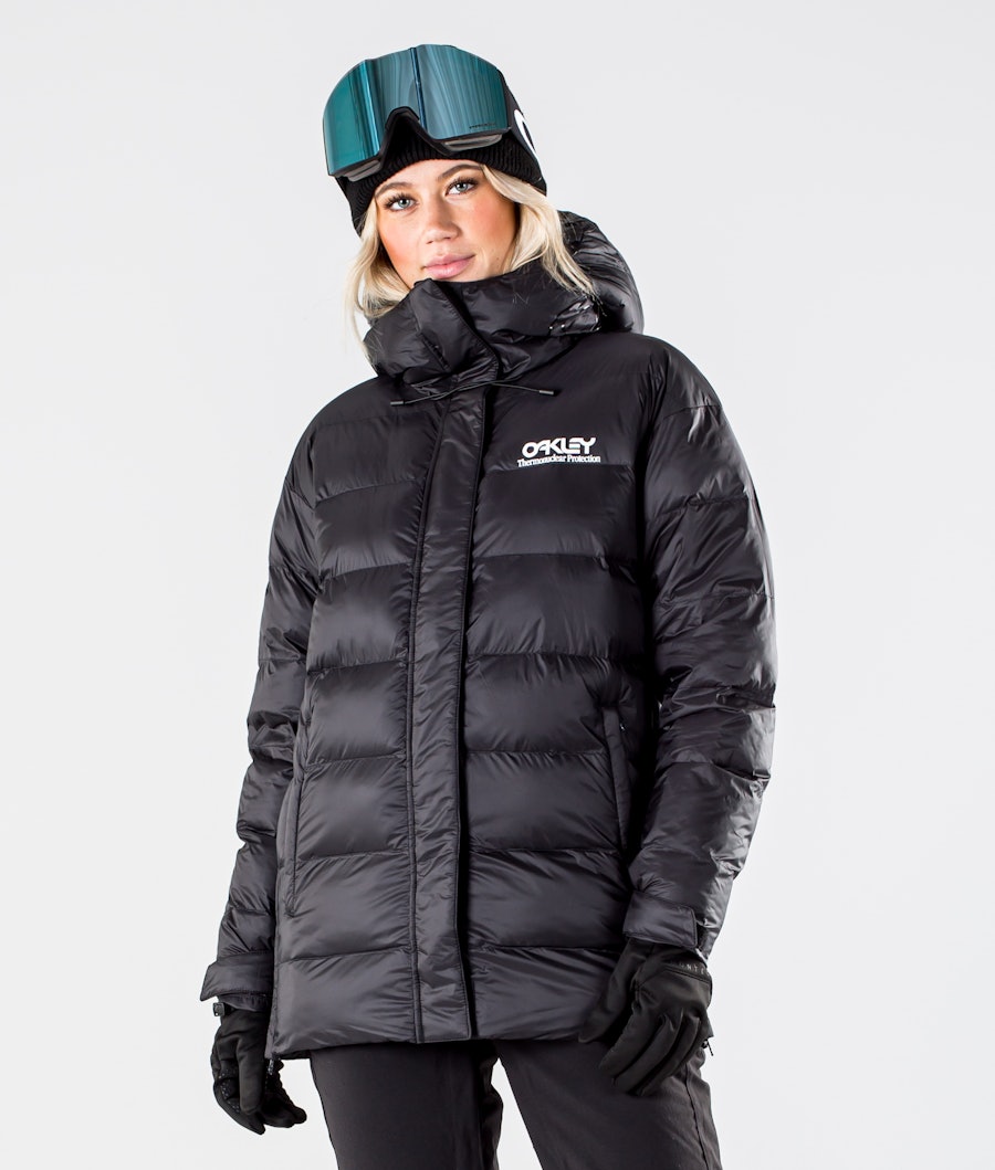 Oakley Winter Pine DWR Puffer Snowboard jas Dames Blackout