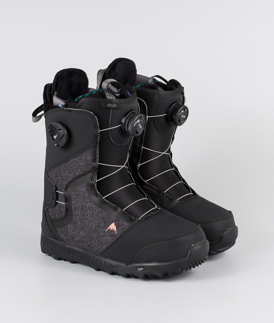Burton Felix Boa Snowboard Boots Dame Black