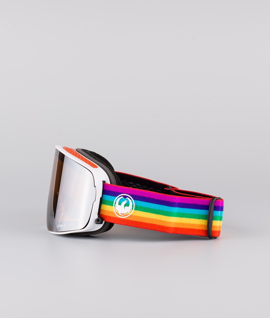 Dragon NFX2 Skidglasögon Danny Sig 20 w/Lumalens Silver Ionized+Lumalens Light Rose