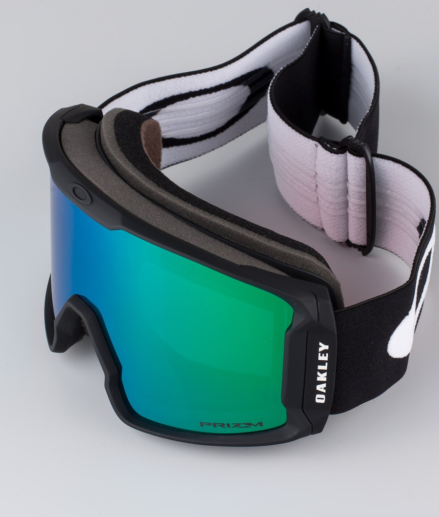 Oakley Line Miner L Skidglasögon Matte Black With Prizm Snow Jade Iridium Lens