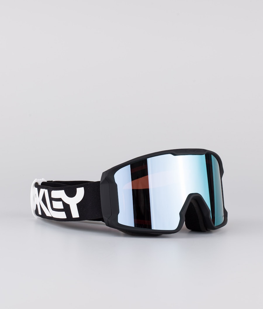 Oakley Line Miner M Skibril Factory Pilot Black With Prizm Snow Sapphire Iridium Lens
