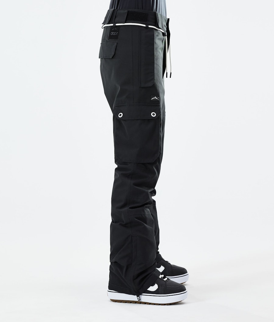 Dope Iconic W Pantalon de Snowboard Femme Black