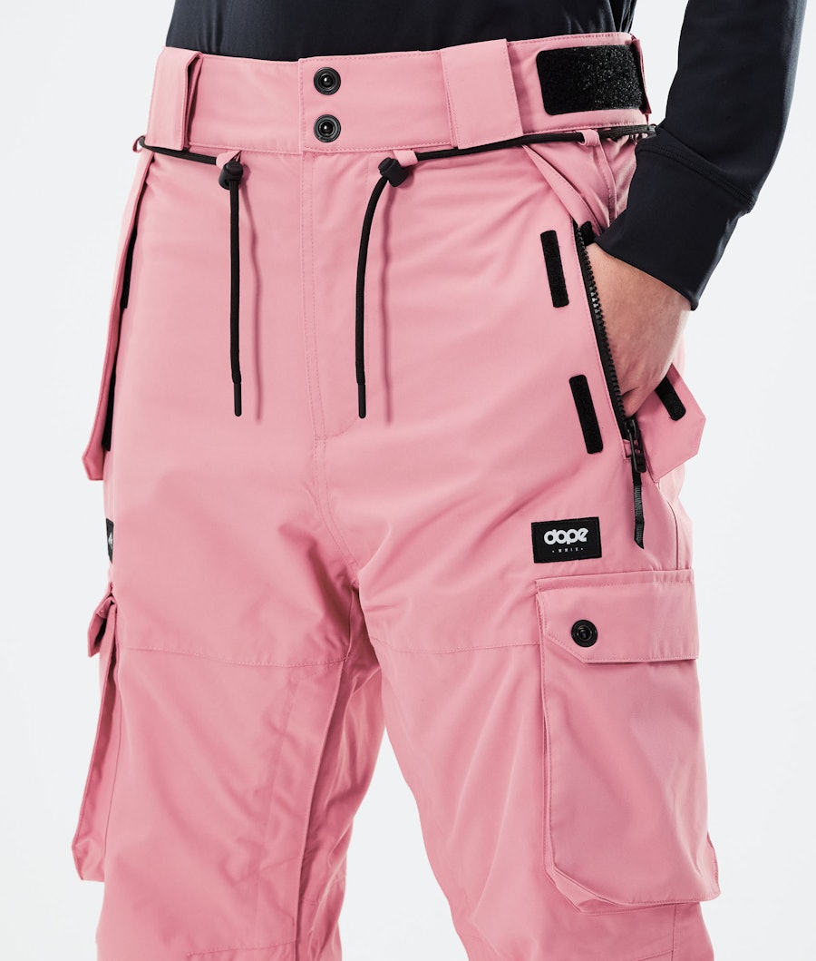 Dope Iconic W Pantalon de Snowboard Femme Pink