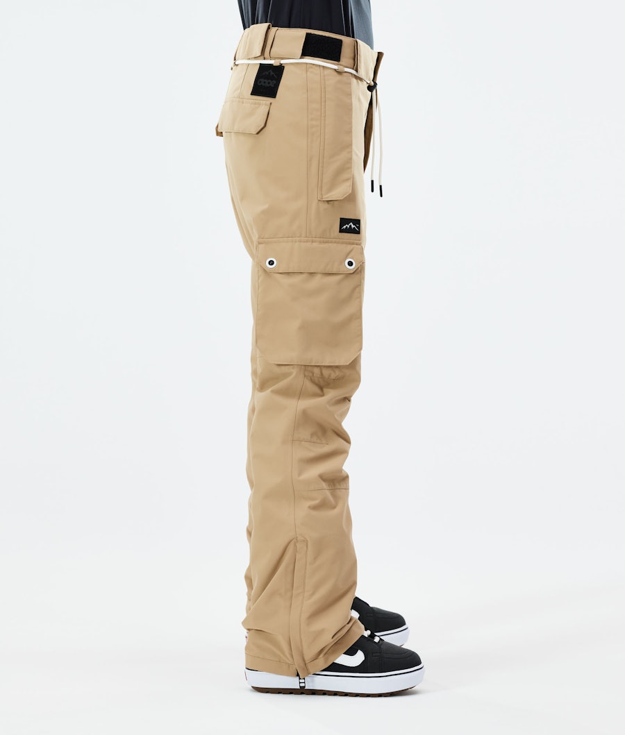 Dope Iconic W Pantalon de Snowboard Femme Khaki