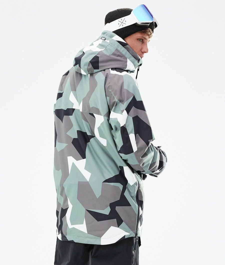 Dope Akin 2020 Snowboard jas Faded Green Camo
