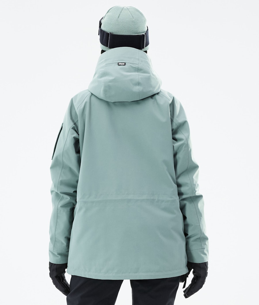 Dope Annok W Women's Snowboard Jacket Faded Green
