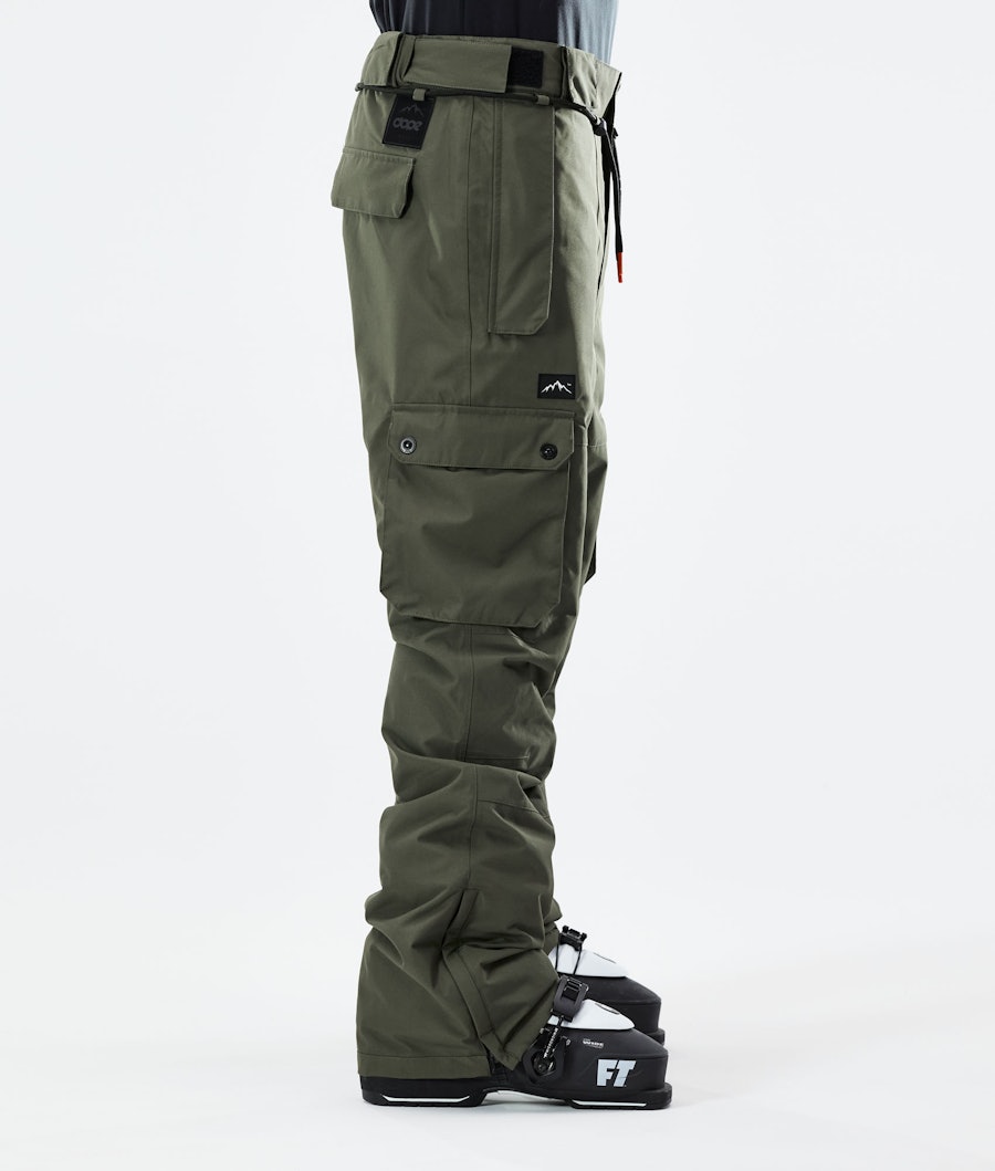 Dope Iconic Pantalon de Ski Olive Green