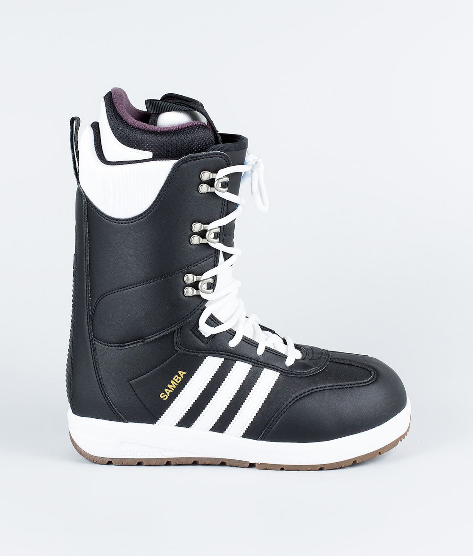 Adidas Snowboarding Samba Adv Snowboard Boots Core Black/Footwear  White/Gold Met | Ridestore.com