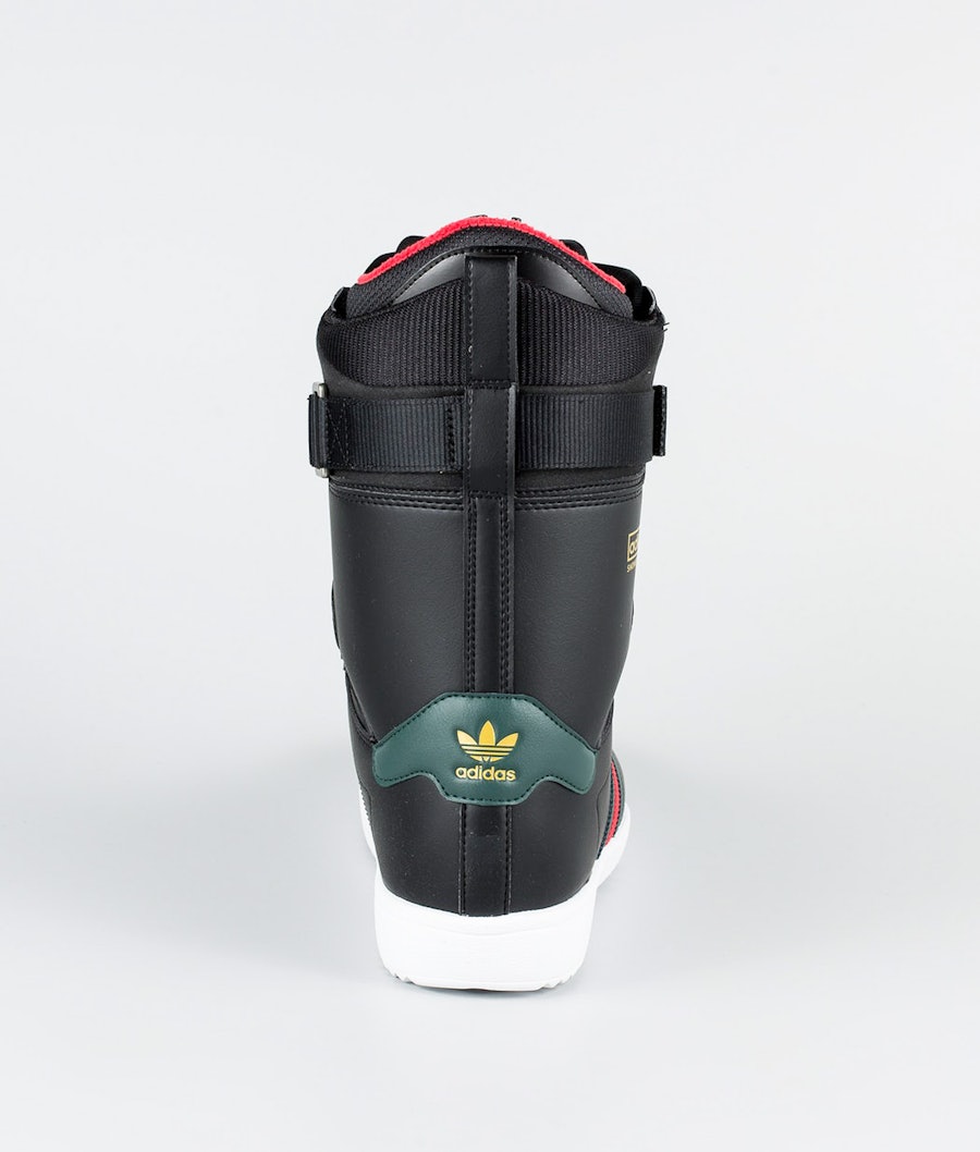Adidas Snowboarding Superstar Adv Snowboard Schoenen Core Black/Mineral Green/Scarlet