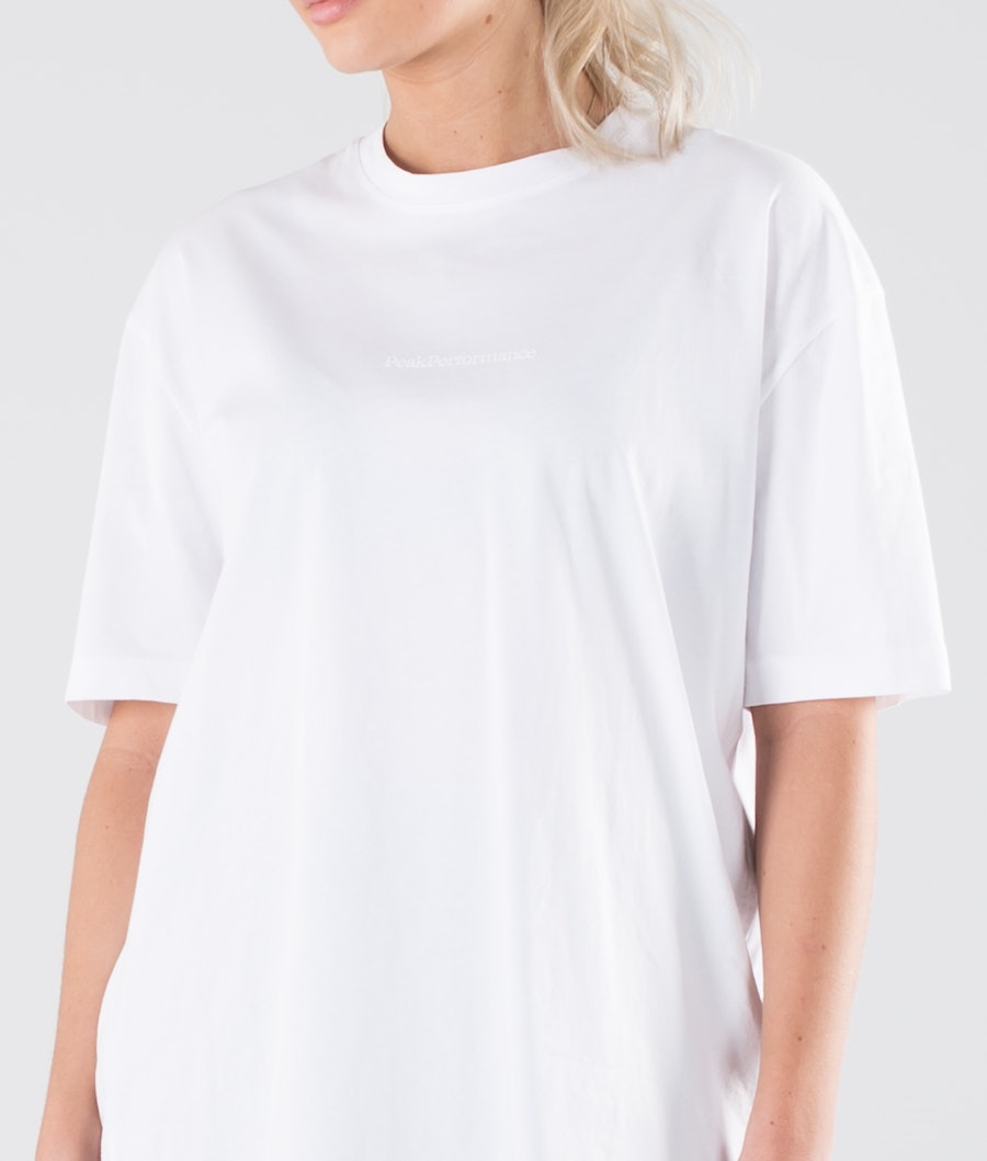 Peak Performance Long T-shirt Dames White