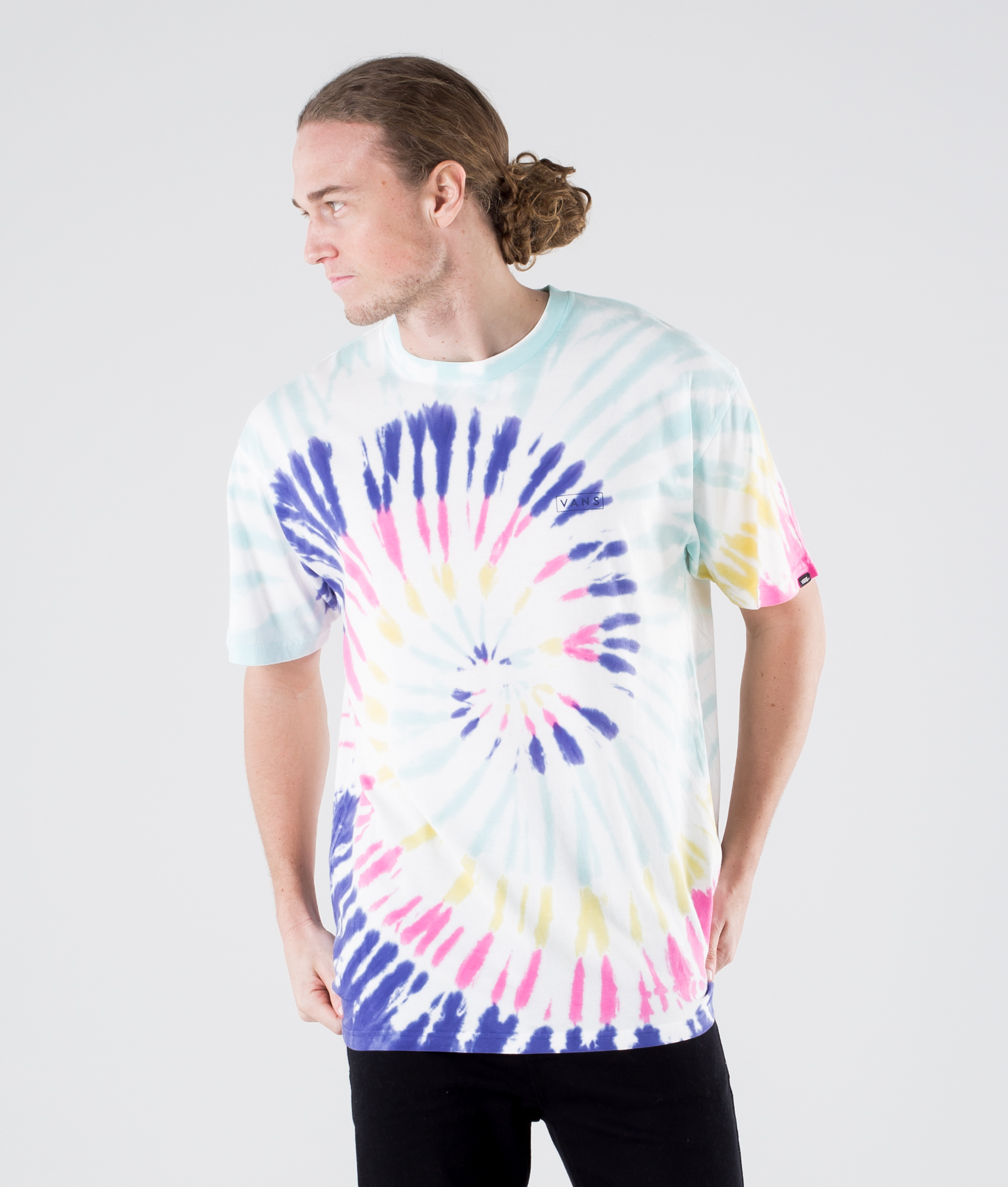 rainbow tie dye nike shirt