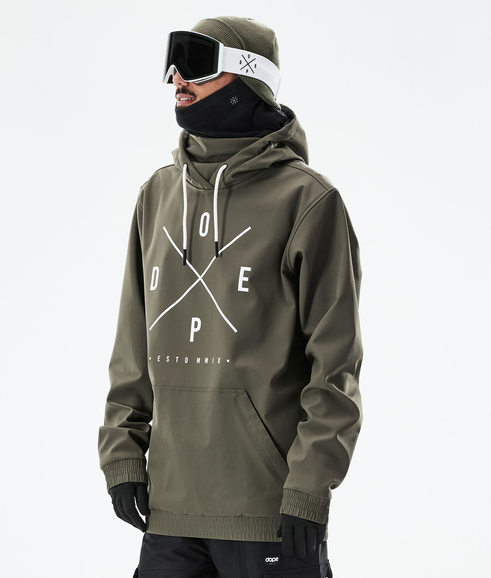 snowboard softshell hoodie