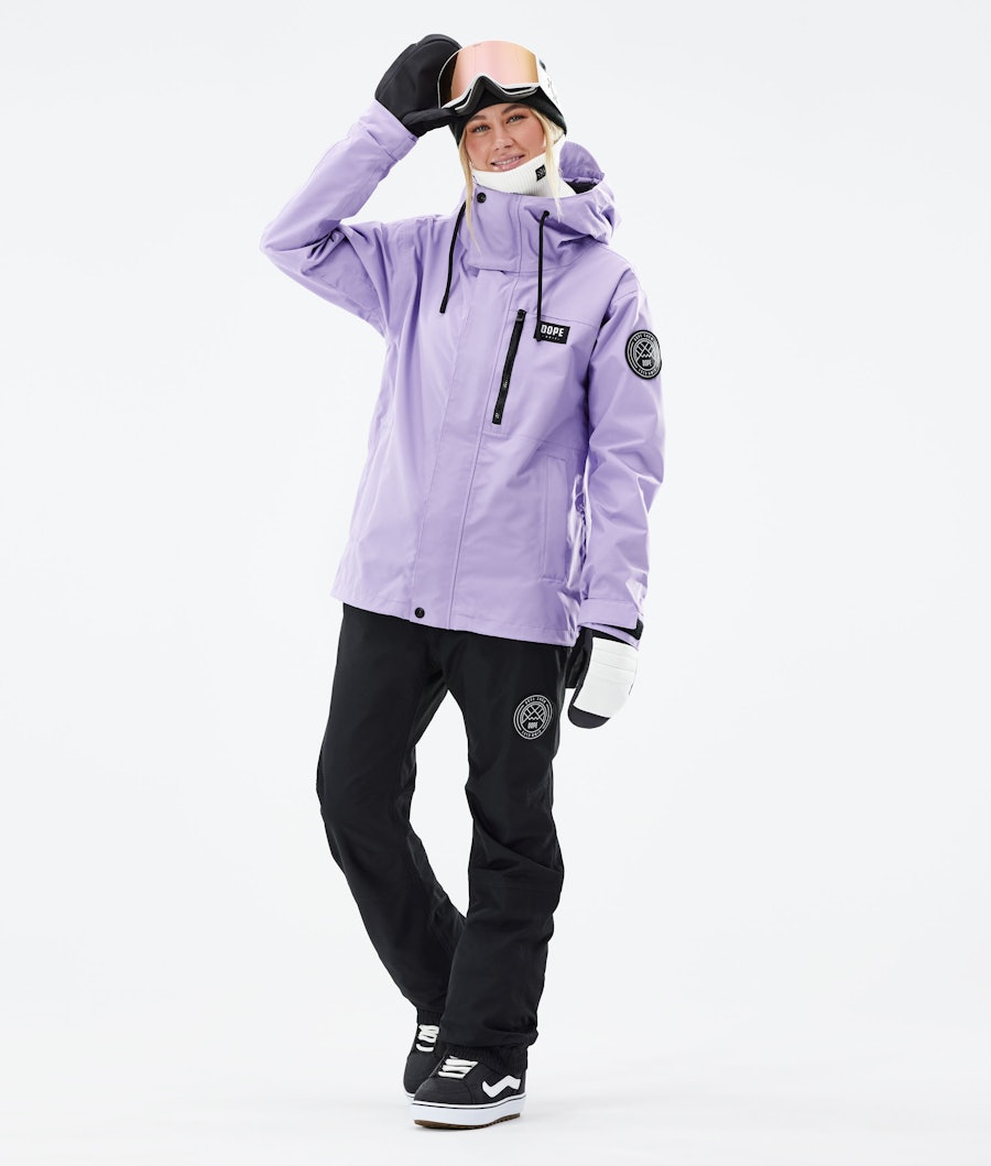 Dope Blizzard FZ W Women's Snowboard Jacket Faded Violet
