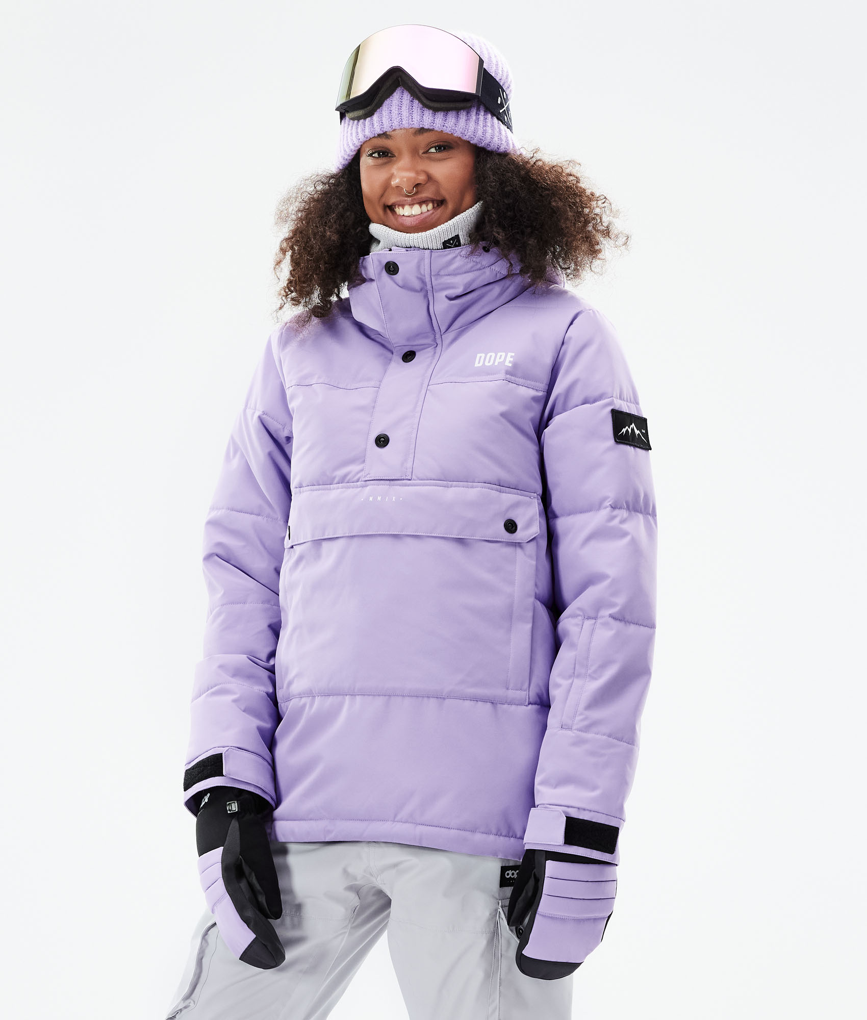 purple snow jacket