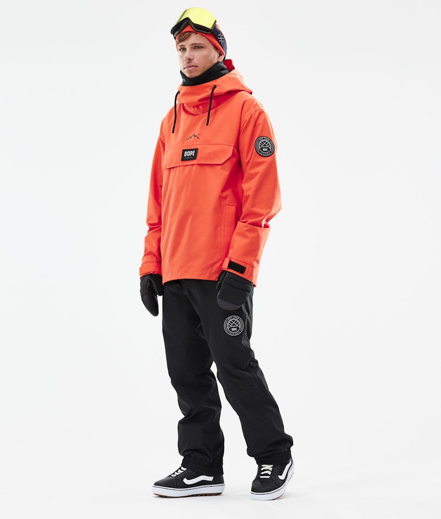 Dope Blizzard PO Snowboardjacka Orange